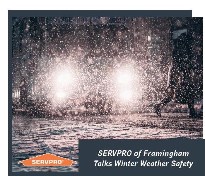 Winter storm with black box and SERVPRO logo
